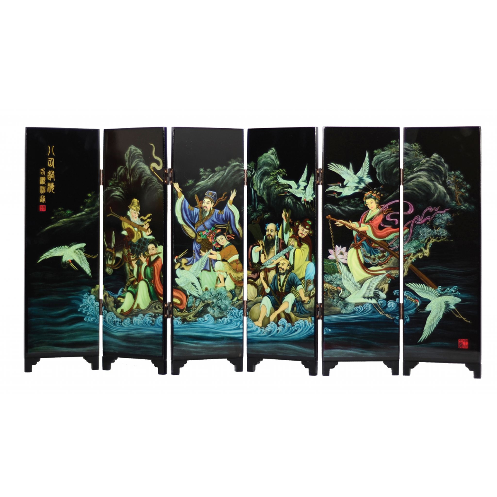 TABLETOP SCREEN LARGE THE EIGHT IMMORTALS