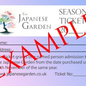 SEASON TICKET / GARDEN ENTRY FOR 2025